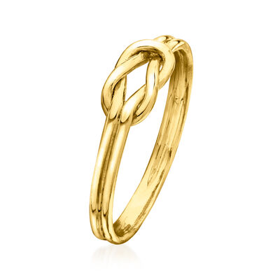 18kt Gold Vermeil Knot Ring