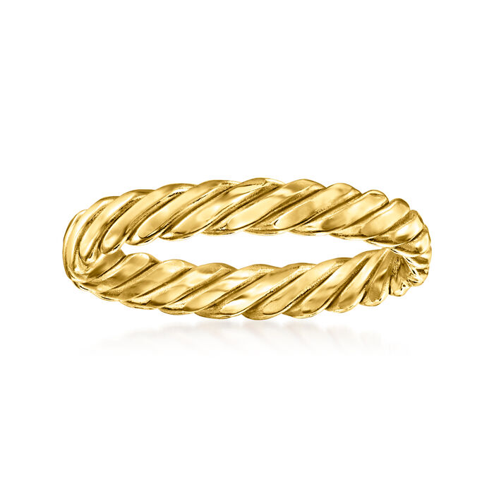 14kt Yellow Gold Twisted Ring