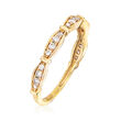 .25 ct. t.w. Diamond Ring in 14kt Yellow Gold
