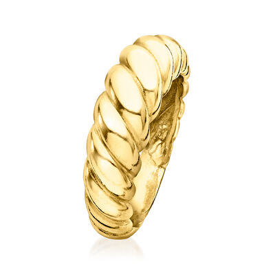 18kt Gold Vermeil Shrimp Ring