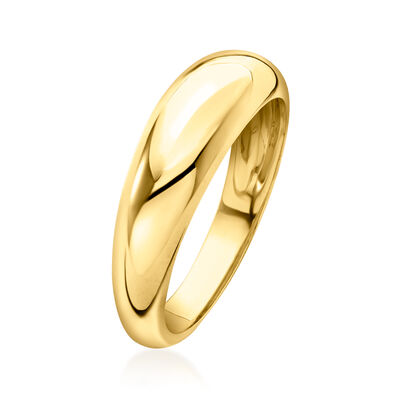 18kt Gold Vermeil Domed Ring