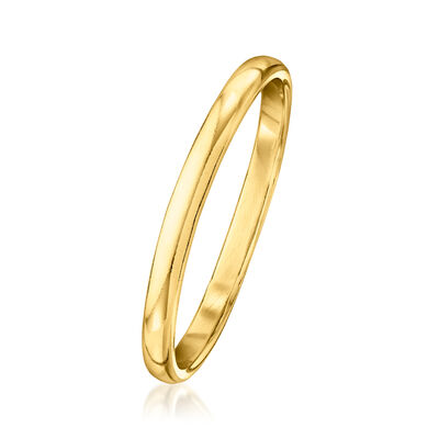 18kt Gold Vermeil Polished Band Ring